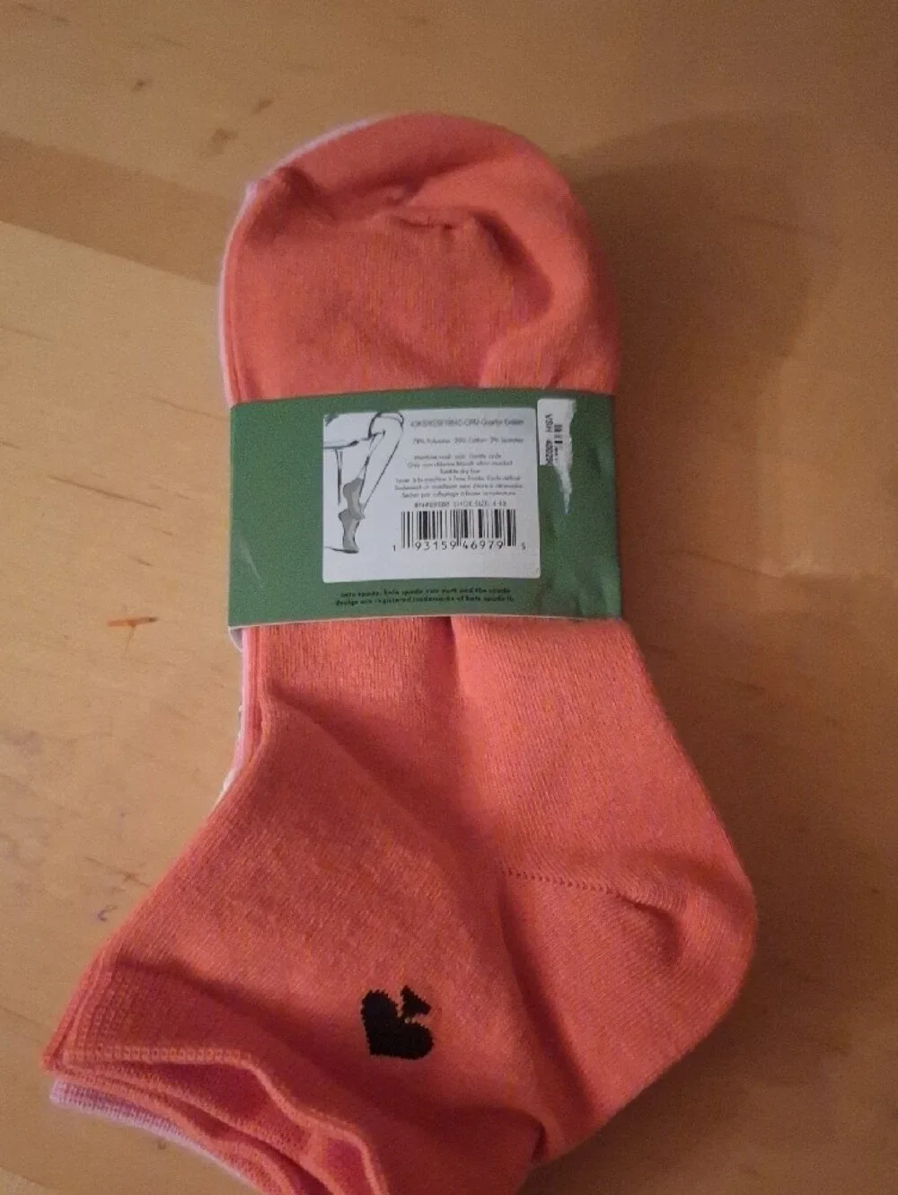 kate spade white floral ankle socks with pink & green